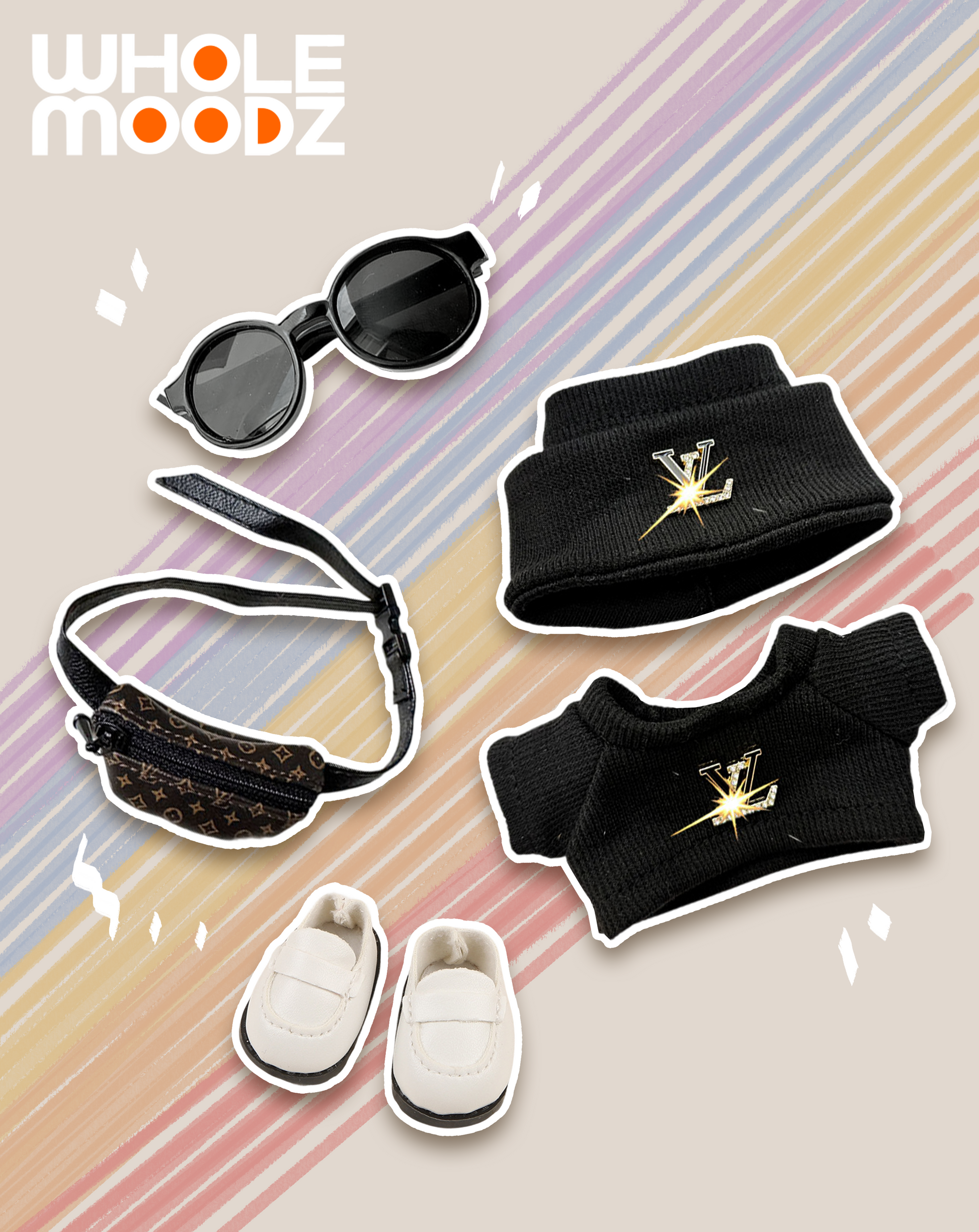 L-Shaped Set (Black)