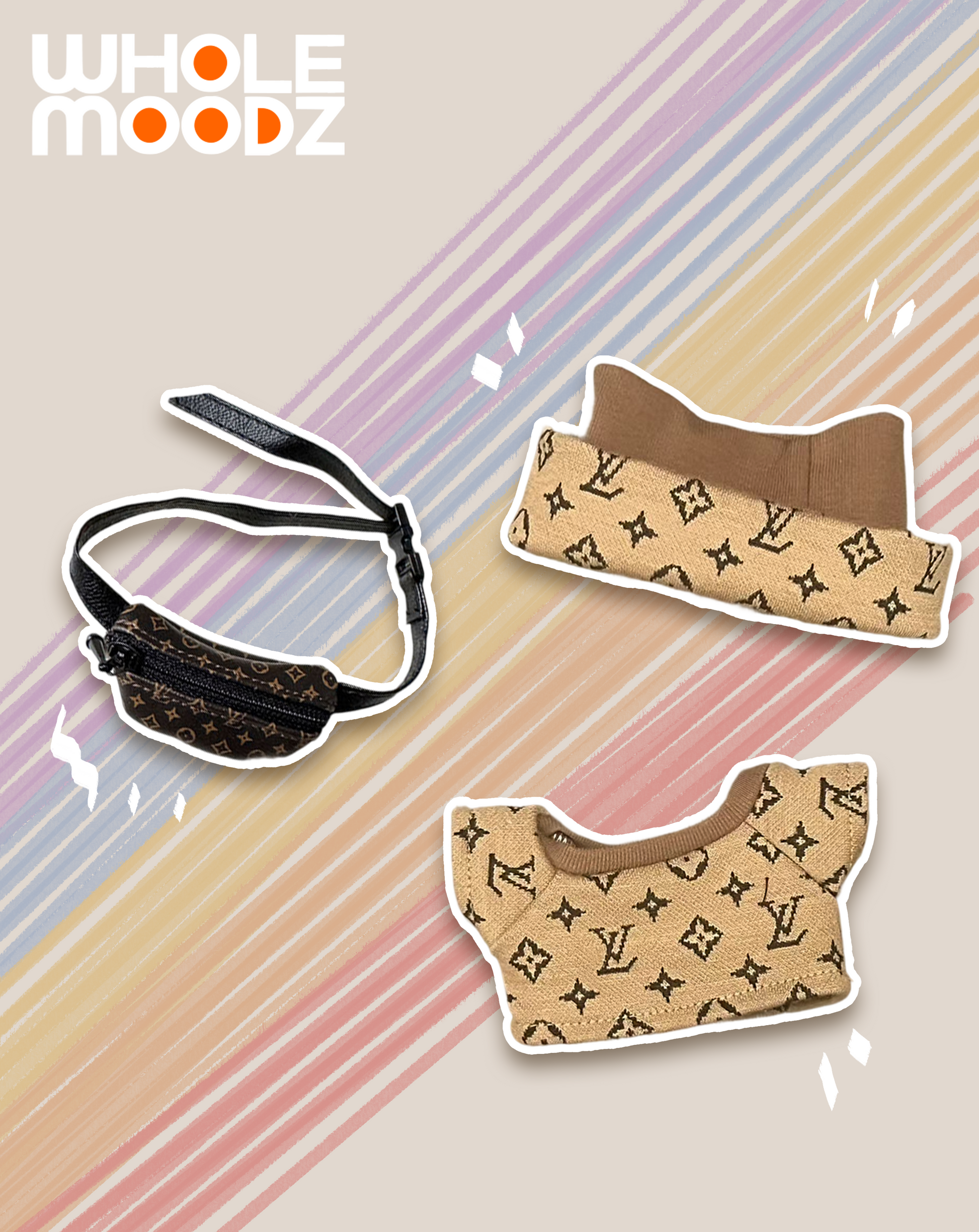 L-Shaped Outfit (Brown)