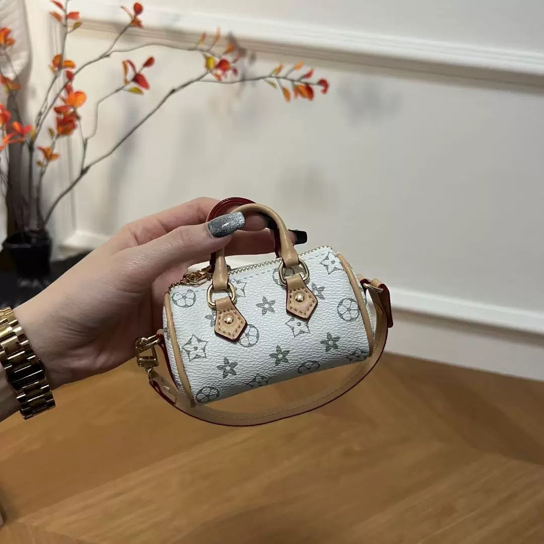 L Style Mini Duffle Bag - Doll Sized